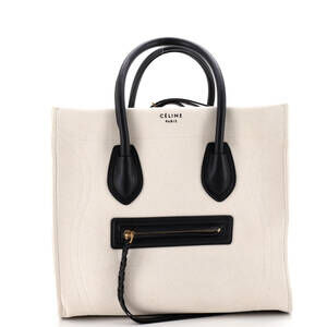 Celine Phantom Bag Canvas Medium #252736C71B